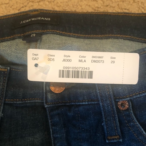 NWT JCrew Billie Demi boot crop jean-size 29 - Picture 6 of 8